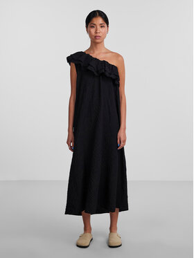 Pieces Pieces Koktejlové šaty 17139706 Čierna Long Line Fit