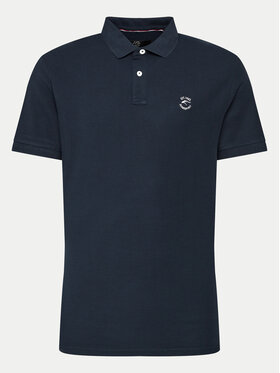 INDICODE INDICODE Tricou polo Wadim 40-913 Bleumarin Slim Fit