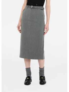 Liu Jo Liu Jo Gonna midi MF5350TS22484006 Grigio Slim Fit