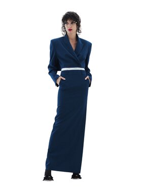 Aniye By Aniye By Spódnica 185673-blu Niebieski Regular Fit
