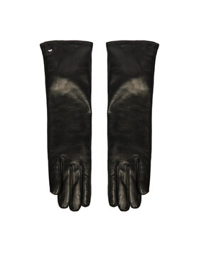 Weekend Max Mara Weekend Max Mara Rękawiczki Damskie Senape 2425566035 Czarny