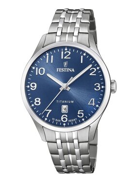 Festina Festina Zegarek F20466/2 Srebrny