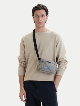 Calvin Klein Calvin Klein Crossover torbica Bold Camera Bag LV04D3117G Siva