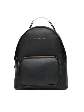 Tommy Hilfiger Tommy Hilfiger Rucsac Th Logotape Backpack AW0AW17471 Negru