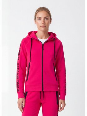 PITBULL PITBULL Bluza TAPE EXPLORY Różowy Regular Fit