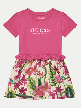 Guess Guess Rochie de zi K5GK08 K6YW4 Roz Regular Fit