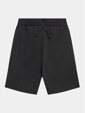 Champion Спортивні шорти 306348 Чорний Regular Fit