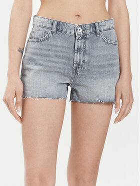 ONLY ONLY Jeansshorts Jaci 15314427 Grau Loose Fit