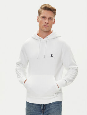 Calvin Klein Jeans Calvin Klein Jeans Felpa J30J315713 Écru Regular Fit