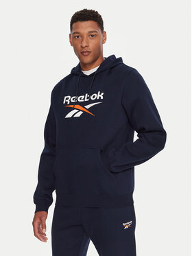 Reebok Reebok Μπλούζα RK25151CCM Σκούρο μπλε Regular Fit