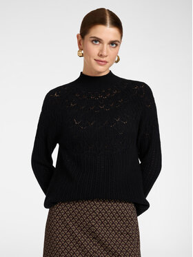 Elena Mirò Elena Mirò Dolcevita M029Z000790N033 Nero Regular Fit