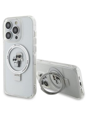 KARL LAGERFELD KARL LAGERFELD Etui na telefon iPhone 13 Pro Max Biały