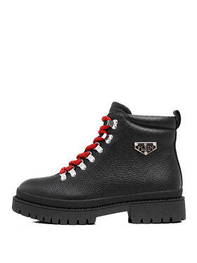 PHILIPP PLEIN PHILIPP PLEIN Kotníková obuv s elastickým prvkem 31828 Černá