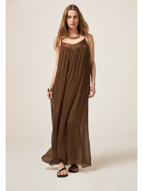 Oltre Oltre Abito da sera 7421E000320N037 Marrone Baggy Fit