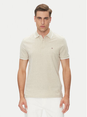 Tommy Hilfiger Tommy Hilfiger Polokošeľa MW0MW33140 Béžová Regular Fit