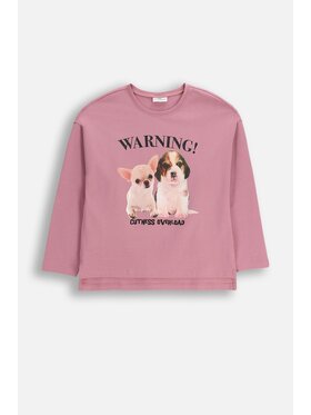 Coccodrillo Coccodrillo T-Shirt ZC5143103CGJ-033 Różowy Regular Fit