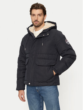Jack&Jones Jack&Jones Зимно яке Carl 12256901 Тъмносин Straight Fit