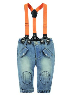 Kanz Kanz Spodnie materiałowe 1632414-0013 Niebieski Basic Fit