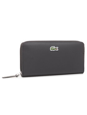 Lacoste Lacoste Didelė Moteriška Piniginė L Zip Wallet NF2900PO Juoda