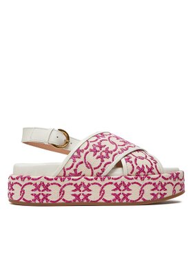 PINKO Pinko Sandały Flores 07 SD0061 T006 Écru