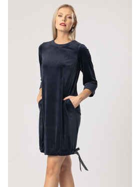 QUIOSQUE QUIOSQUE Každodenné šaty 13-D-4166 Tmavomodrá Regular Fit