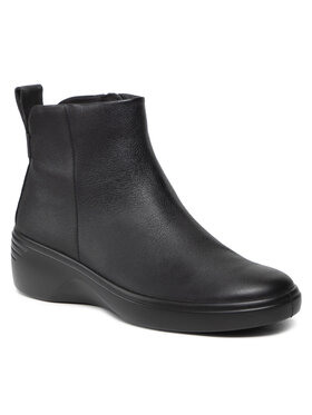ECCO ECCO Členková obuv Soft 7 Wedge W 47093351052 Čierna