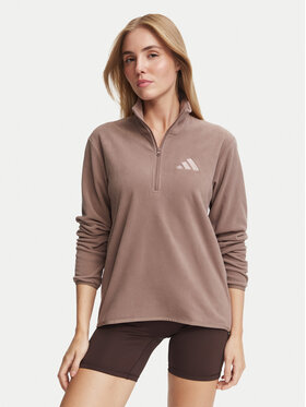 adidas adidas Polar Terrex Multi Essentials Half Zip Fleece Jacket KZ1799 Maro deschis Regular Fit