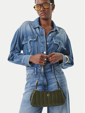 Calvin Klein Calvin Klein Käekott Quilted Small Shoulder Bag LV04F3327G Roheline