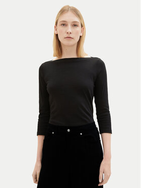 Tom Tailor Tom Tailor Blūze 1038028 Melns Regular Fit