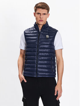 KARL LAGERFELD KARL LAGERFELD Елек 505023 500590 Тъмносин Regular Fit