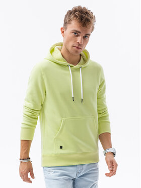 Ombre Ombre Mikina B979 Žlutá Regular Fit
