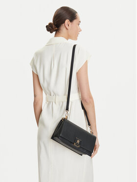 Tommy Hilfiger Tommy Hilfiger Τσάντα Th Her Med Crossover AW0AW17216 Μαύρο