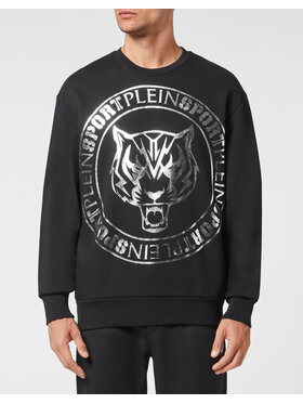 Plein Sport Plein Sport Longsleeve 473 Czarny Regular Fit