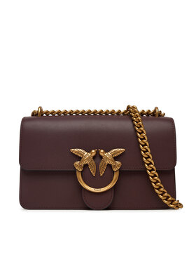 PINKO PINKO Дамска чанта Love One Mini Dc Al 25-26 PLTT 100074 A0F1 Бордо