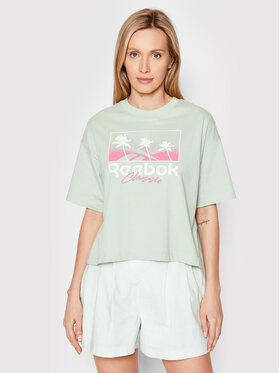 Reebok Reebok T-Shirt Classics Summer H58673 Grün Oversize