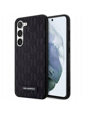 KARL LAGERFELD KARL LAGERFELD Etui na telefon Saffiano Czarny