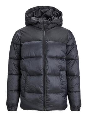 Jack&Jones Junior Jack&Jones Junior Kurtka puchowa 12236884 Czarny Regular Fit