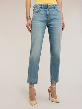 Motivi Motivi Jeansy P420Q004336N004 Turkusowy Regular Fit