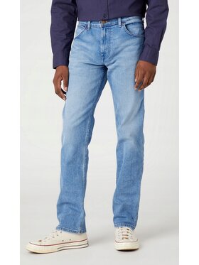 Wrangler Wrangler Jeansy Greensboro Niebieski Regular Fit