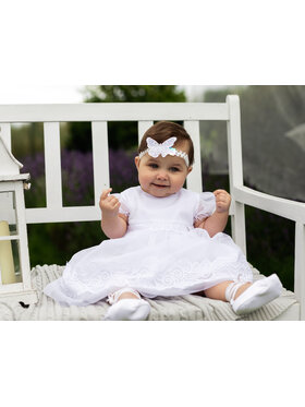 SLY SLY Sukienka 1/SMM/03A Biały Comfortable Fit