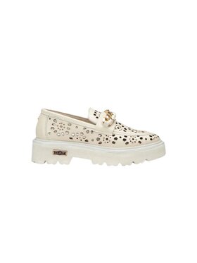 Cult Cult Mokasyny sLASH 4447 FLORAL PERF Beżowy