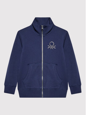 United Colors Of Benetton United Colors Of Benetton Μπλούζα 3J68C501B Σκούρο μπλε Regular Fit