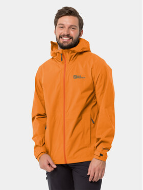 Jack Wolfskin Jack Wolfskin Veste imperméable Elsberg 2.5L Jkt 1115881 Orange Regular Fit