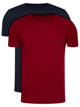 Emporio Armani Underwear Emporio Armani Underwear Komplet 2 t-shirtów 111670 0A715 70935 Kolorowy Slim Fit