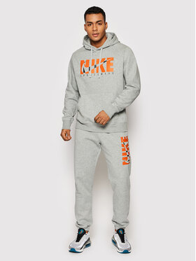 Nike Nike Анцуг Sportswear Graphic DD5242 Сив Regular Fit
