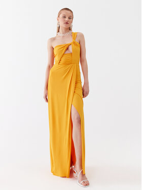 Patrizia Pepe Patrizia Pepe Večernja haljina 2A2596/J113-R768 Narančasta Regular Fit