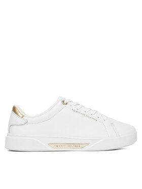 Tommy Hilfiger Tommy Hilfiger Sneakers Essential Chic Court Sneaker FW0FW09019 Alb