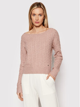 Guess Guess Sweter Tanya W1BR06 Z2QA0 Różowy Regular Fit