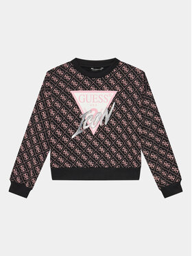 Guess Guess Mikina J4RQ00 KA6R3 Čierna Regular Fit
