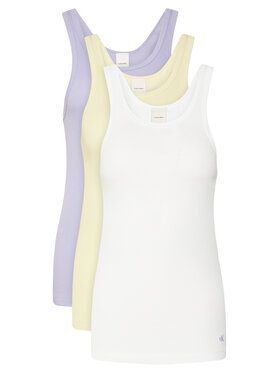 Calvin Klein Underwear Calvin Klein Underwear Set 3 topuri LV00QS7493 Colorat Regular Fit
